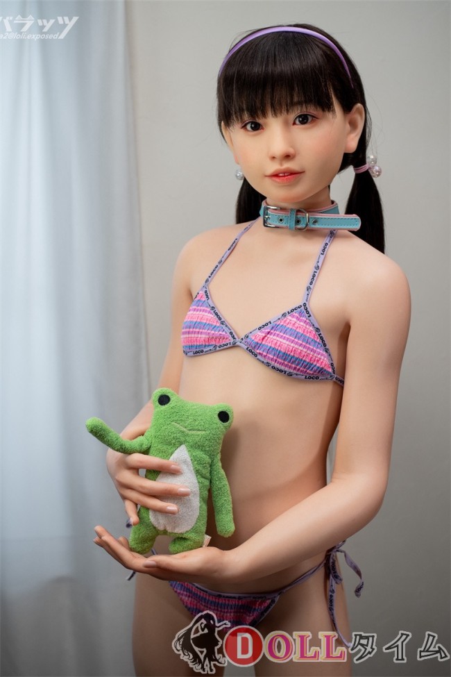 J-cute Doll ｼﾘｺﾝ製ラブドール 149cm Aカップ 平ら AGD01掲載画像のボディはリアルメイク付き サロペット 紫のランジェリー
