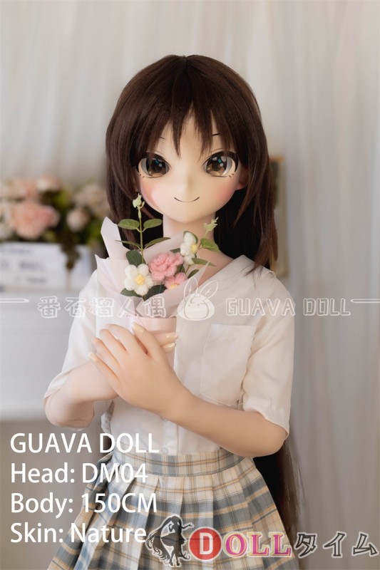 番石榴  Guavadoll（グアバ）150cm Aカップ DM04ヘッド Sビニール（PVC）ヘッド+TPEボディ 1：1 等身大ラブドール ジョイント  COSPLAY 橘ありす