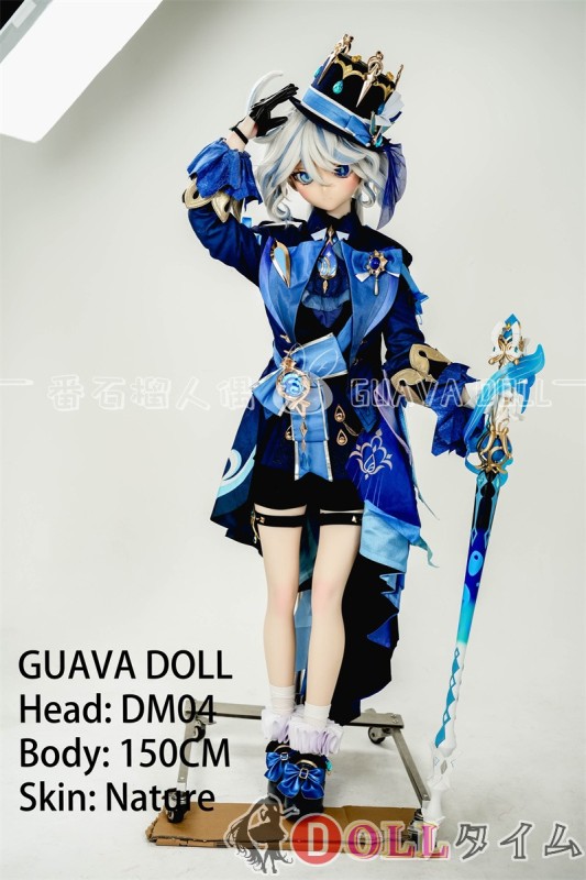 番石榴  Guavadoll（グアバ）150cm Dカップ ヘッドDM04 Sビニール（PVC）ヘッド+TPEボディ 1：1 等身大ラブドール ジョイント COSPLAY フリーナ(原神) -1