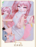 【即納商品】TPE製ボディ MOZU DOLL 85cm/115cm Aカップ  コスプレ ソフトビニール製頭部  肌色＆眼球色＆メイク＆ウィッグ＆衣装は宣材写真と同じ