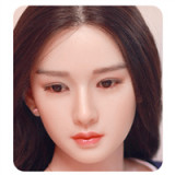 JYDOLL フルシリコン製ラブドール  163cm Fカップ 青鸟（Qingniao）ヘッド 身体リアルメイク付き シルバーメタリックなランジェリー