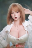 JYDOLL フルシリコン製ラブドール  163cm Fカップ 青鸟（Qingniao）ヘッド 身体リアルメイク付き 白シャツと