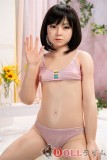 J-cute 133cm A-cup AGD17 羽純（はずみ）ヘッド ラブドール 妹系 フルシリコン製 リアルドール  ピンクビキニ