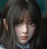 蛍火日記 Firefly Diary 159cm Eカップ  琉璃（liuli） 宣伝画像職人メイク フルシリコン製 開閉機能選択可能 リアルラブドール 塗装加工あり 青い水着