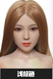 Doll senior 158cm Fカップ 梦舒（Mengshu）シリコンヘッド TPE材質ボディー 材質選択可能 ダッチワイフ 掲載画像はフルシリコン製 植毛タイプ