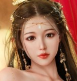 Doll Senior 163cm Fカップ 梦舒（Mengshu）シリコンヘッド TPE材質ボディー 材質選択可能 ダッチワイフ 掲載画像はフルシリコン製 植毛タイプ