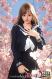 Doll Senior 163cm Fカップ 梦舒（Mengshu）シリコンヘッド TPE材質ボディー 材質選択可能 ダッチワイフ 掲載画像はフルシリコン製 植毛タイプ