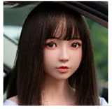 SHEDOLL ロり系 158cm Cカップ 顾小雨(guxiaoyu)  ヘッド ラブドール キャミソール ボディー材質など選択可能 カスタマイズ可能 黒いドレスを着