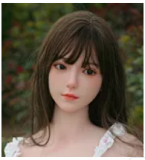 SHEDOLL ロり系 158cm Cカップ 顾小雨(guxiaoyu)  ヘッド ラブドール キャミソール ボディー材質など選択可能 カスタマイズ可能 黒いドレスを着