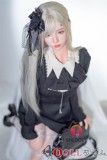 SHEDOLL ロり系 158cm Cカップ 顾小雨(guxiaoyu)  ヘッド ラブドール キャミソール ボディー材質など選択可能 カスタマイズ可能 黒いドレスを着