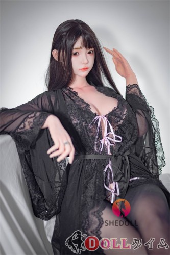 SHEDOLL 165cm Eカップ 楚玥(chuyue)  ラブドール ボディー材質など選択可能 等身大ドール 黒いローブを着