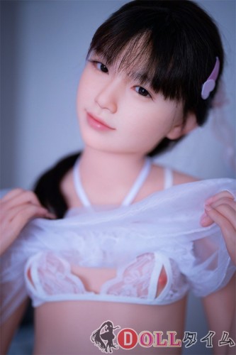 J-cute 133cm A-cup AGD07 唯（ゆい）ヘッド ラブドール 妹系 フルシリコン製 リアルドール 白いレースを着
