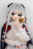 番石榴  Guavadoll（グアバ）145cm Bカップ DM02ヘッド Sビニール（PVC）ヘッド+TPEボディ 1：1 等身大ラブドール ジョイント 白髪