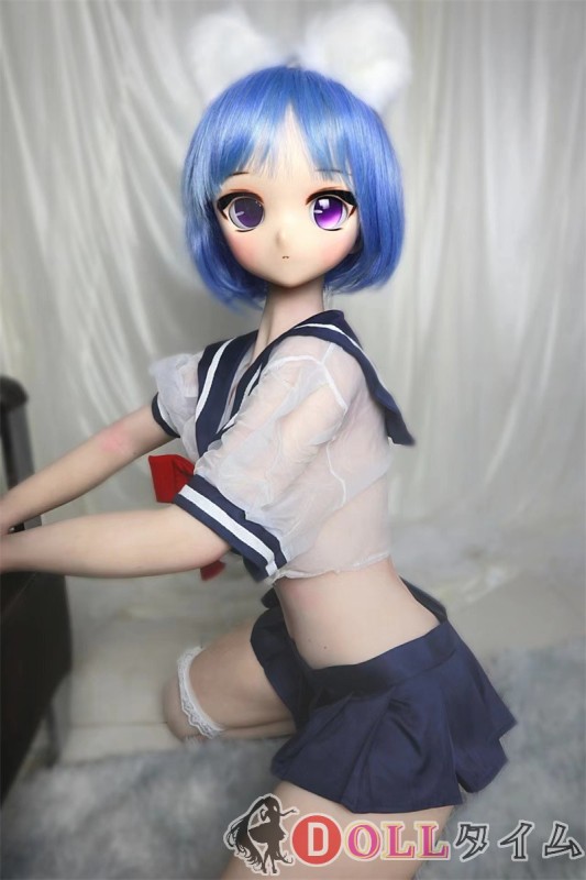 番石榴  Guavadoll（グアバ）147cm Dカップ DM02ヘッド Sビニール（PVC）ヘッド+TPEボディ 1：1 等身大ラブドール ジョイント 青い髪