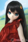 番石榴 Guavadoll（グアバ）136cm アニメドール DM02ヘッド ソフトビニール製ヘッド+TPE製ボディ: 赤いベルベットドレスを着