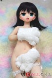 番石榴 Guavadoll（グアバ）136cm アニメドール DM02ヘッド ソフトビニール製ヘッド+TPE製ボディ: 赤いベルベットドレスを着