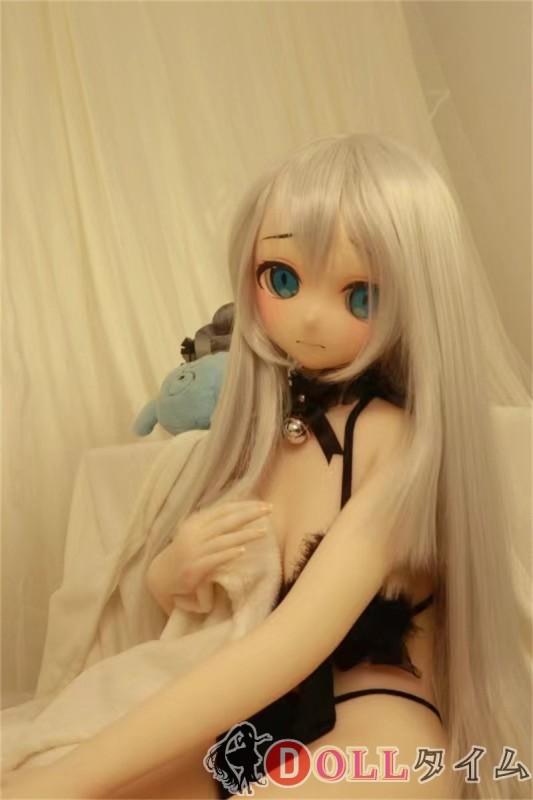 番石榴  Guavadoll（グアバ）145cm Bカップ DM02ヘッド Sビニール（PVC）ヘッド+TPEボディ 1：1 等身大ラブドール ジョイント 黒いランジェリーを着