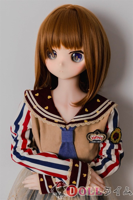 番石榴  Guavadoll（グアバ）150cm Aカップ DM02ヘッド Sビニール（PVC）ヘッド+TPEボディ 1：1 等身大ラブドール ジョイント  オレンジ髪