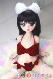 番石榴 Guavadoll（グアバ）136cm アニメドール DM02ヘッド ソフトビニール製ヘッド+TPE製ボディ: 赤いベルベットドレスを着