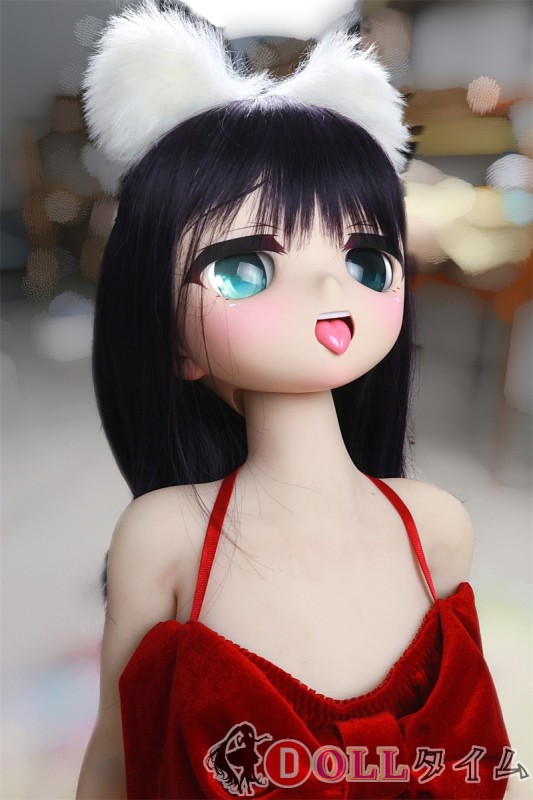 番石榴 Guavadoll（グアバ）136cm アニメドール DM02ヘッド ソフトビニール製ヘッド+TPE製ボディ: 赤いベルベットドレスを着