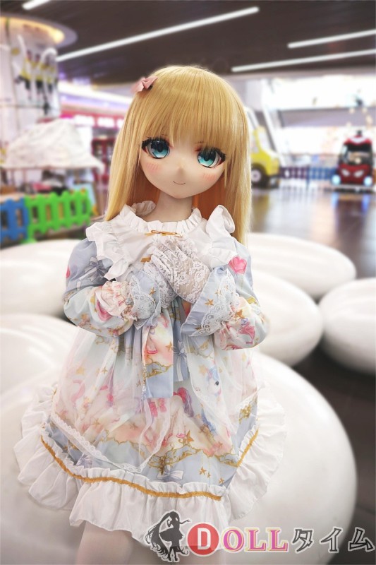 番石榴 Guavadoll（グアバ）136cm アニメドール DM02ヘッド ソフトビニール製ヘッド+TPE製ボディ 青いロリータドレスを着