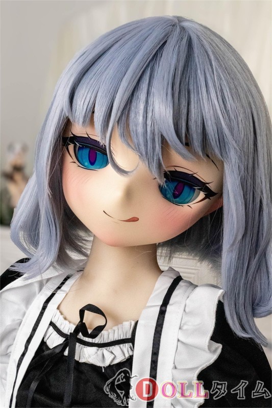 番石榴 Guavadoll（グアバ）136cm アニメドール DM02ヘッド ソフトビニール製ヘッド+TPE製ボディ青い髪とメイド服を着