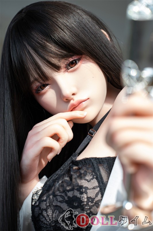 FUDOLL ラブドール 165cm Fカップ #J032頭部 身長等選べる 高級シリコン頭部+シリコン材質ボデ 黒いランジェリー