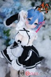 MOZU DOLL 85cm レム Rem - Re:ゼロから始める異世界生活  ソフトビニール製頭部 6kg  巨乳TPE製ボディ 軽量化で収納しやい 使いやすい