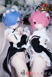 MOZU DOLL 85cm レム Rem - Re:ゼロから始める異世界生活  ソフトビニール製頭部 6kg  巨乳TPE製ボディ 軽量化で収納しやい 使いやすい