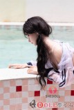 SHEDOLL 165cm Eカップ 江小婉（Jiangxiaowan）2.0 ラブドール ボディー材質など選択可能 等身大ドール 濃紺の水着