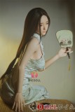 SHEDOLL ロり系 158cm Cカップ 琳 (Chulin) ヘッド ラブドール キャミソール ボディー材質など選択可能 カスタマイズ可能 緑の中国古風ドレス