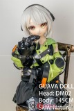 番石榴  Guavadoll（グアバ）145cm Aカップ DM02ヘッド Sビニール（PVC）ヘッド+TPEボディ 1：1 等身大ラブドール ジョイント 戦闘少女