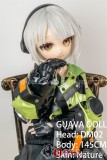番石榴  Guavadoll（グアバ）145cm Aカップ DM02ヘッド Sビニール（PVC）ヘッド+TPEボディ 1：1 等身大ラブドール ジョイント 戦闘少女