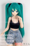 番石榴  Guavadoll（グアバ）145cm Aカップ DM02ヘッド Sビニール（PVC）ヘッド+TPEボディ 1：1 等身大ラブドール ジョイント cosplay初音ミク