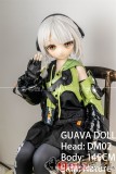 番石榴  Guavadoll（グアバ）145cm Aカップ DM02ヘッド Sビニール（PVC）ヘッド+TPEボディ 1：1 等身大ラブドール ジョイント 戦闘少女