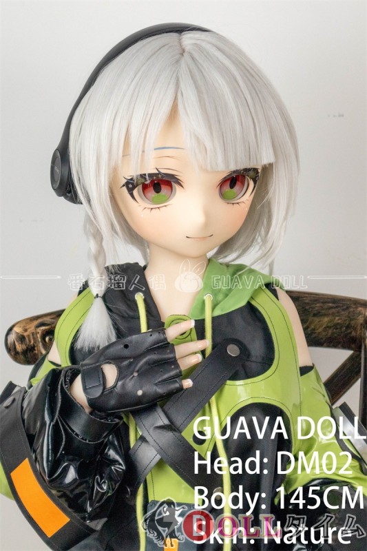 番石榴  Guavadoll（グアバ）145cm Aカップ DM02ヘッド Sビニール（PVC）ヘッド+TPEボディ 1：1 等身大ラブドール ジョイント 戦闘少女