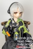 番石榴  Guavadoll（グアバ）145cm Aカップ DM02ヘッド Sビニール（PVC）ヘッド+TPEボディ 1：1 等身大ラブドール ジョイント 戦闘少女