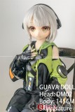番石榴  Guavadoll（グアバ）145cm Aカップ DM02ヘッド Sビニール（PVC）ヘッド+TPEボディ 1：1 等身大ラブドール ジョイント 戦闘少女