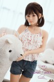 MLW 100cm バスト平 Nonokaヘッド ロり系ラブドール｜白いドレス ミニサイズ