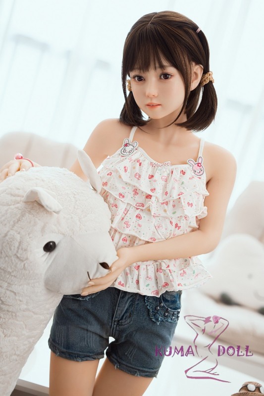 MLW 100cm バスト平 Nonokaヘッド ロり系ラブドール｜白いドレス ミニサイズ