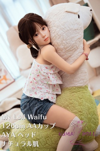MLW 100cm バスト平 Nonokaヘッド ロり系ラブドール｜白いドレス ミニサイズ