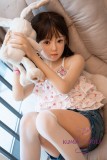 MLW 100cm バスト平 Nonokaヘッド ロり系ラブドール｜白いドレス ミニサイズ