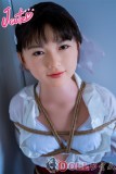 J-cute 133cm A-cup AGD07 唯（ゆい）ヘッド ラブドール 妹系 フルシリコン製 リアルドール 麻縄で束縛された