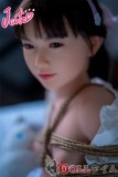 J-cute 133cm A-cup AGD07 唯（ゆい）ヘッド ラブドール 妹系 フルシリコン製 リアルドール 麻縄で束縛された