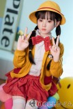 フルシリコン製 My Loli Waifu 略称MLW ロリ系ラブドール 127cm Aカップ 桃 Momoヘッド メイク選択可能