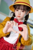 フルシリコン製 My Loli Waifu 略称MLW ロリ系ラブドール 127cm Aカップ 桃 Momoヘッド メイク選択可能