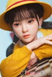 フルシリコン製 My Loli Waifu 略称MLW ロリ系ラブドール 127cm Aカップ 桃 Momoヘッド メイク選択可能