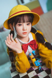 フルシリコン製 My Loli Waifu 略称MLW ロリ系ラブドール 127cm Aカップ 桃momoヘッド メイク選択可能