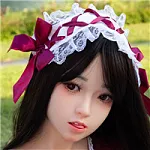 フルシリコン製 My Loli Waifu 略称MLW ロリ系ラブドール 127cm Aカップ 桃 Momoヘッド メイク選択可能