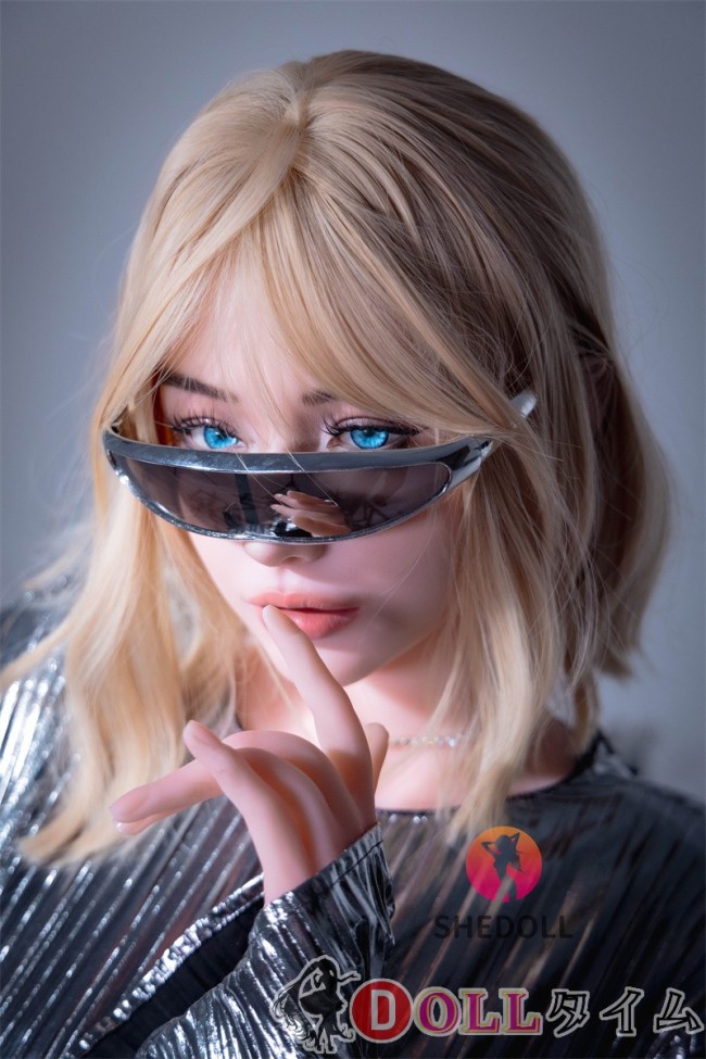 SHEDOLL 163cm Hカップ塔莎（tasha）ラブドール ボディー材質など選択可能 等身大ドール シルバーメタリックドレス着用